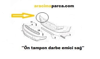 CK ECHO ÖN TAMPON KÖŞE DARBE EMİCİ SAĞ