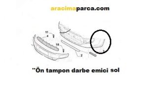 CK ECHO ÖN TAMPON KÖŞE DARBE EMİCİ SOL