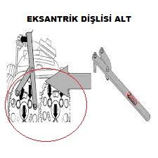 MK - CK EKSANTRİK DİŞLİ ALT