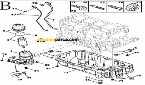 MOTOR BLOK 1.5 CHERY TAXİM